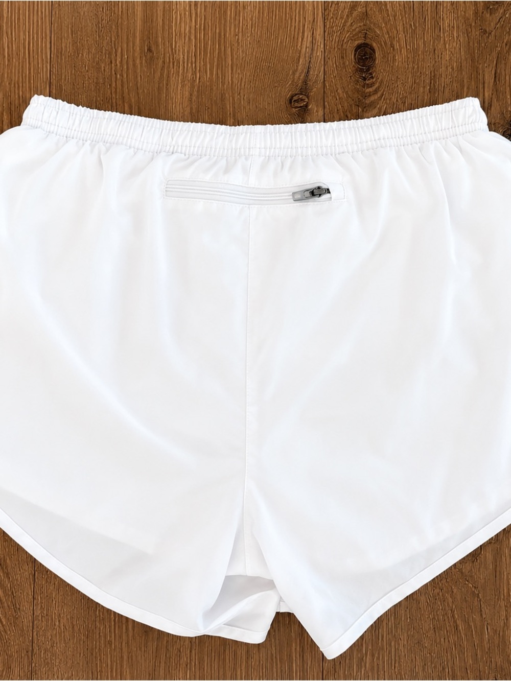 Nike Dri FIT Running Shorts White Women’s Medium NWOT Lined - Picture 2 of 4